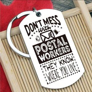 Postal Workers Keychain